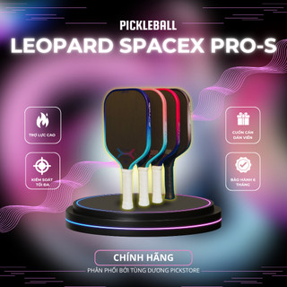 Vợt Pickleball [LEOPARD] Space X 16mm Chính Hãng – Mặt Carbon Cao Cấp - LeoPard Việt Nam