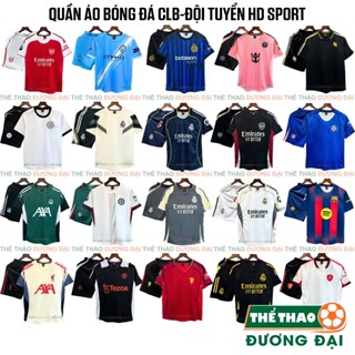 Quần Áo Bóng Đá CLB Đội Tuyển Mới Nhất 2025 Thun Mè Cao Cấp Thoáng Khí Thể Thao Đương Đại