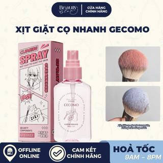 (HOẢ TỐC) Bình Xịt Giặt Cọ Nhanh Chóng, Làm Sạch Cọ Trang Điểm GECOMO Makeup Brush No-rinse Cleansing Spray