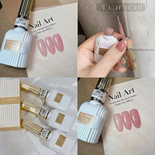  Sơn thạch Hồng Nude - Thạch Hồng Sữa Đục U.OMEEI mẫu mới siêu HO.T chai 15ml   Top màu sơn bán chạy   
