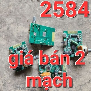 2 mạch loa bluetooth 1loa 5w dùng pin 3.7v