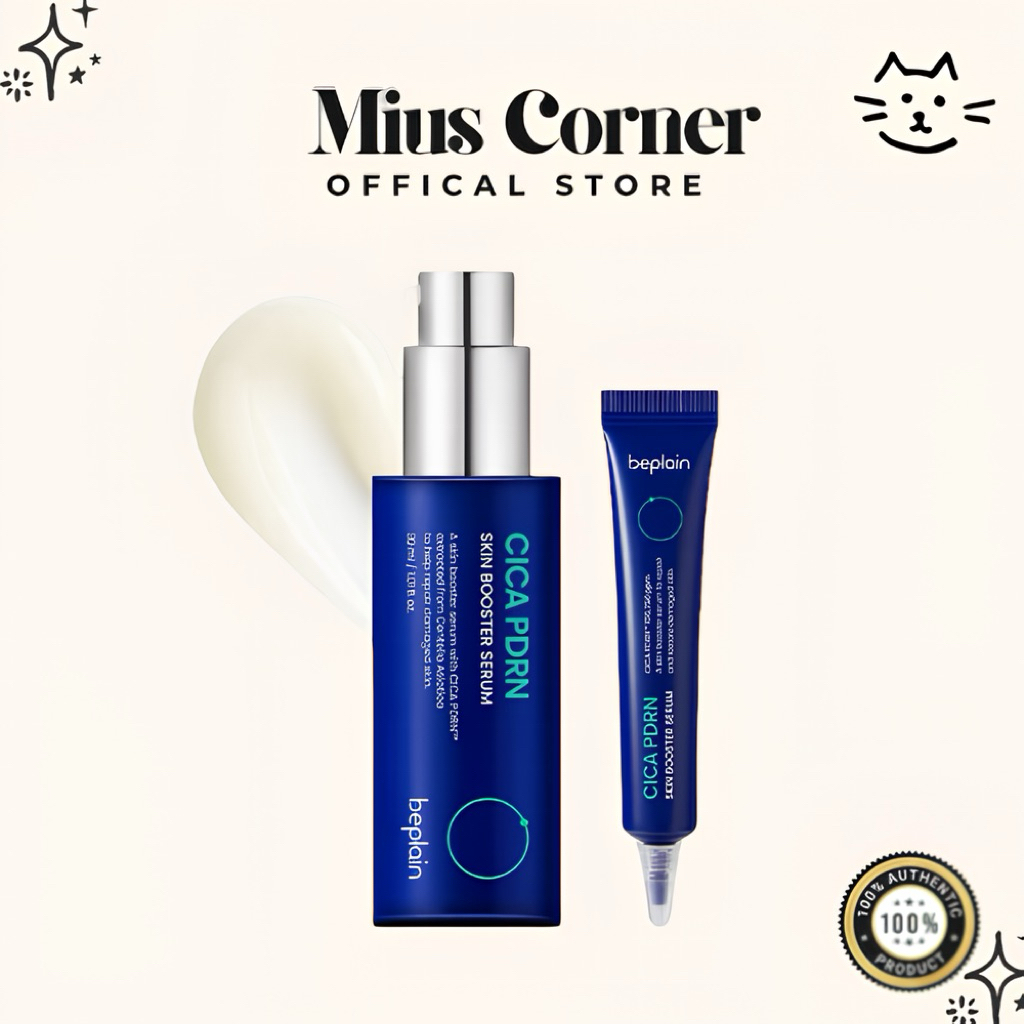 Tinh chất BEPLAIN PDRN Từ Rau Má Phục Hồi, Cấp Ẩm, Căng Bóng Cica PDRN Skin Booster Serum 30ml