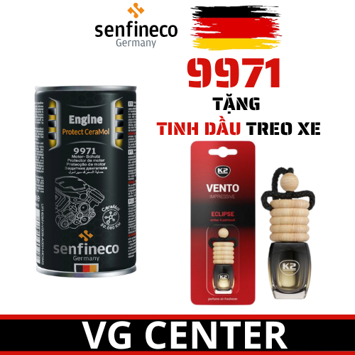 Senfineco 9971 Phụ Gia Phủ Gốm Khôi Phục & Bảo Vệ Động Cơ Ceramol - Engine Protector Ceramol [300ml]