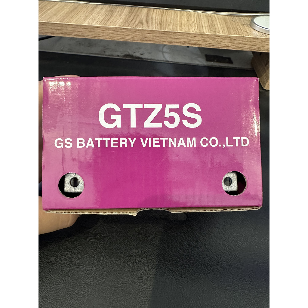 Bình Ắc Quy xe máy GS GTZ5S ( 12V - 3.5Ah ) dùng cho Wave a, Wave S/RS/RSX, Sirius Fi, Future neo