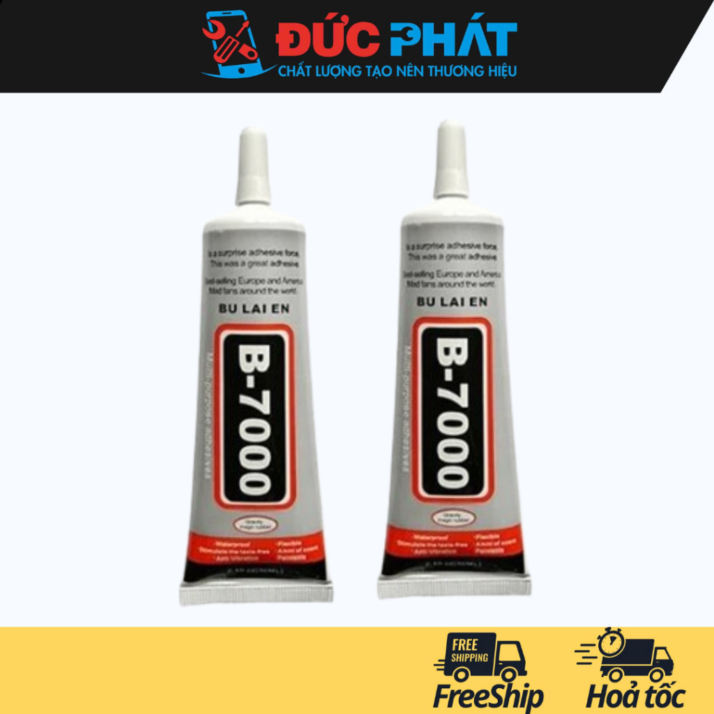 B-7000 .Keo Dán Màn Hình, Nắp Lưng Điện Thoại Chất Lượng Cao B-7000 15ml đầu kim