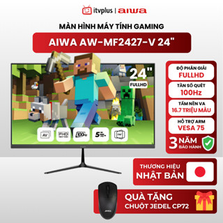 Màn hình PC Gaming AIWA 22"/24"/27" - FullHD/120Hz - Thương hiệu Nhật Bản chính hãng - BH 3 Năm