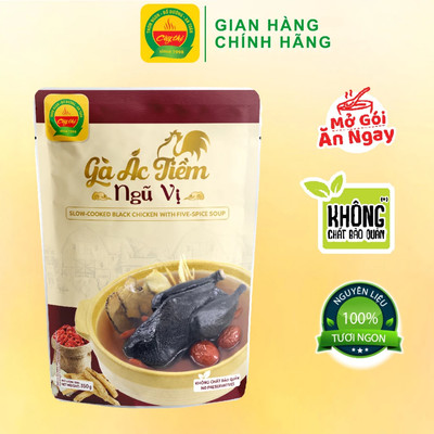 [QUÀ TẶNG] Gà Ác Tiềm Ngũ Vị Cây Thị 350g