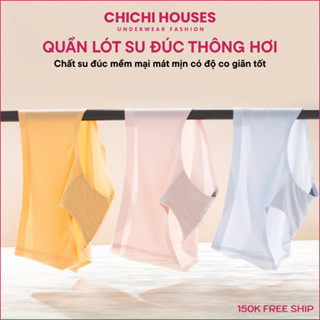 Quần Lót Nữ Su Thun Lạnh Thông Hơi Không Đường May Cao Cấp Mềm Mại Kháng Khuẩn Chichi Bra 1522