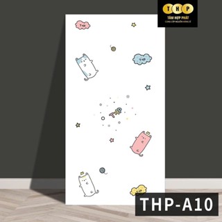 Combo 50 tấm xốp THP phủ nhựa PVC ốp tường sẵn keo kích thước 60x30cm dán tường ,dễ dàng vệ sinh