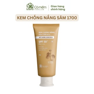  Kem Chống Nắng Mặt Sâm 1700 SPF50+ PA++++ Che Khuyết Điểm Điểm Ngừa Lão Hóa Mọi Loại Da Cỏ Mềm 60g 