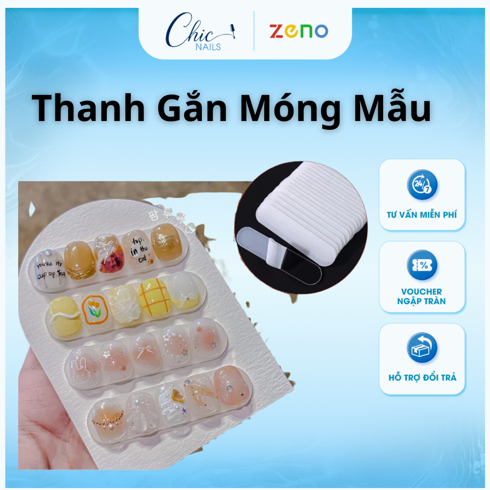Thanh Gắn Móng Mẫu,thanh Mika (40 THANH)