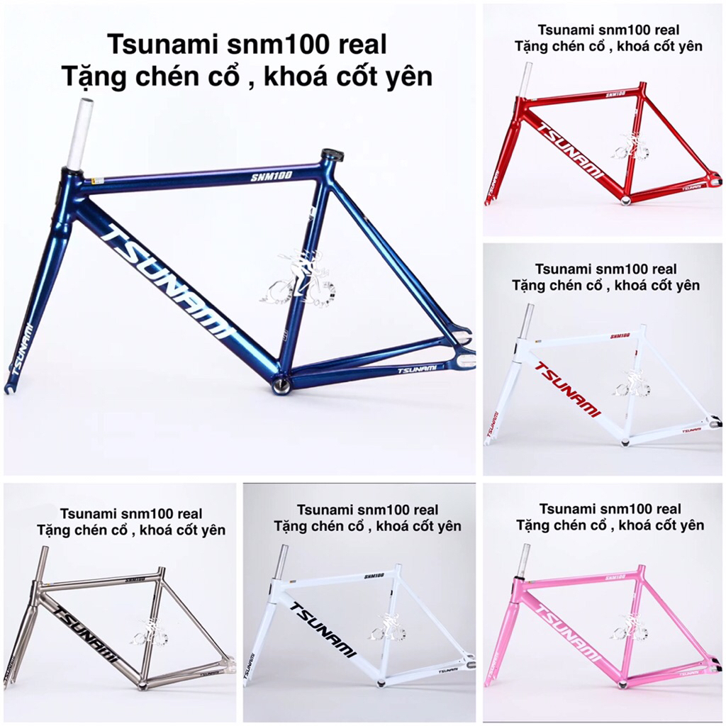 fixed gear khung Tsunami snm100 :real