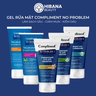 Sữa Rửa Mặt Compliment No Problem Giúp Giảm Mụn Cho Da Nhạy Cảm 200ml