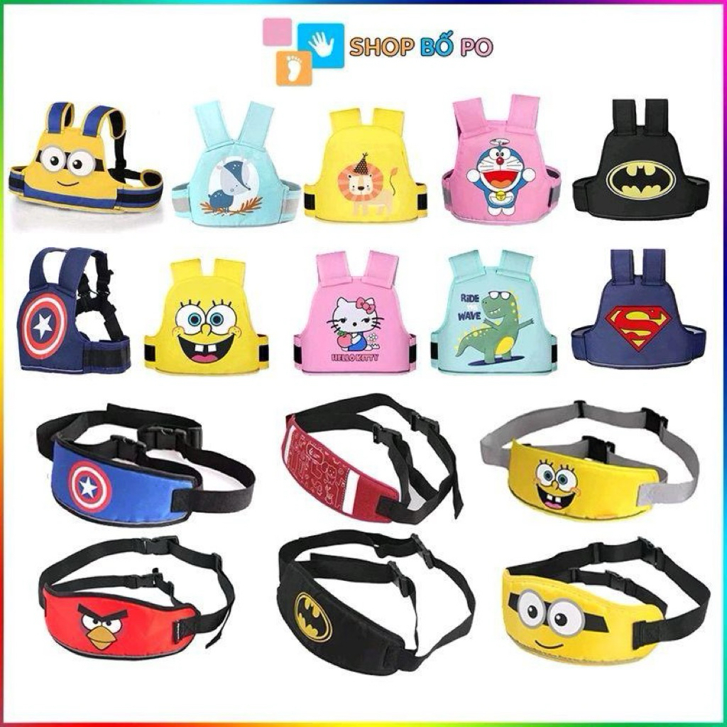 Đai đi xe máy cho bé - Đai xe máy giữ bé an toàn khi đi xe máy, xe máy điện