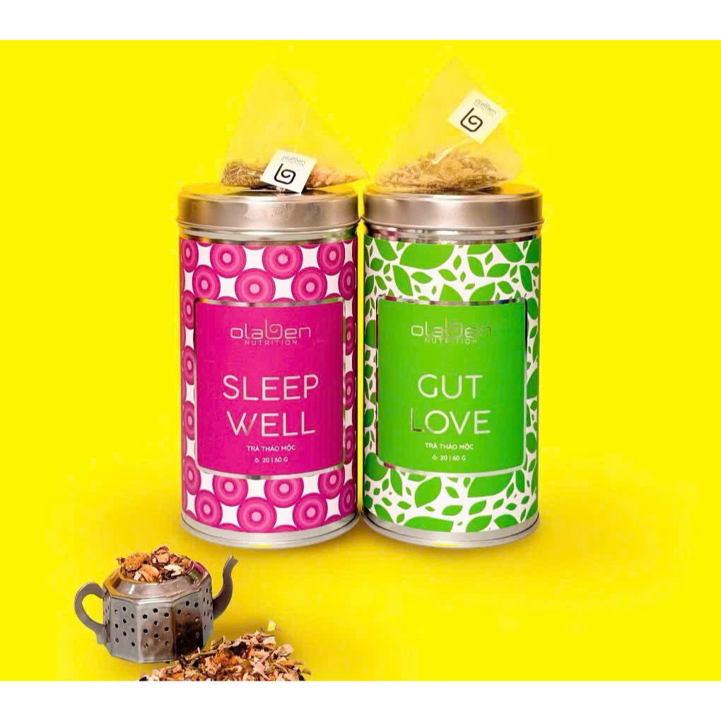 ✅ [CHÍNH HÃNG]Combo Tiện Lợi Tea Newbie Bundle (1 Hộp Trà Gut Love Tea 60g Và 1 Trà Hộp Sleep Well T