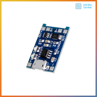 Mạch Sạc Pin 1 Cell 18650 Có Bảo Vệ TP4056 1A MicroUSB