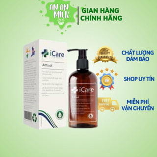  DẦU GỘI ANTISOL ICARE PHARMA - LÀM SẠCH GÀU GIẢM NGỨA VÀ BẾT TÓC 