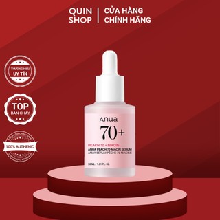  Tinh Chất Dưỡng Sáng Mờ Thâm Dưỡng Ẩm Anua Peach 70% Niacin Serum 