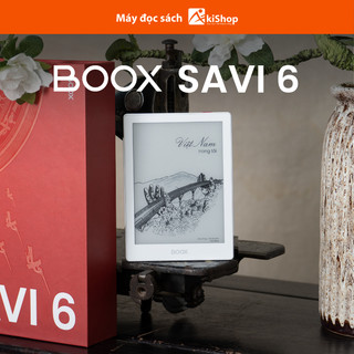  Máy đọc sách Boox Savi 6 Chính hãng Akishop kèm cover nam châm-BXS6 