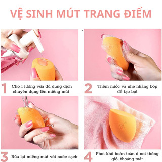 Bộ 2 Mút Tán Kem Nền RT Real Techniques 2 Miracle Complexion Sponges