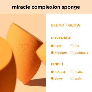 Bộ 2 Mút Tán Kem Nền RT Real Techniques 2 Miracle Complexion Sponges