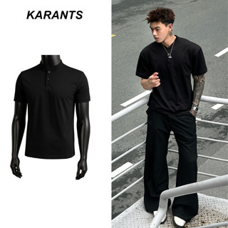 (Cleanfit) Áo thun trơn Karants Cổ Tàu Form Cleanfit Tôn Dáng Vải Em Pé Dành Cho Người Lớn Chất Liệu Cao Cấp - KR279