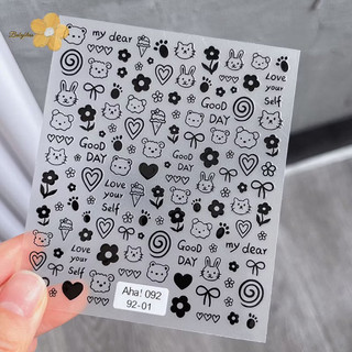 Sticker Hình Dán Móng Hoạt Hình