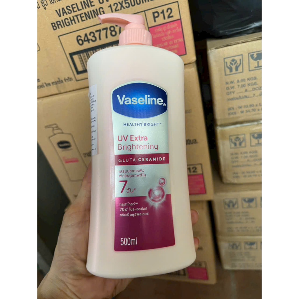 Dưỡng thể trắng da Vaseline 10x 500ml m76