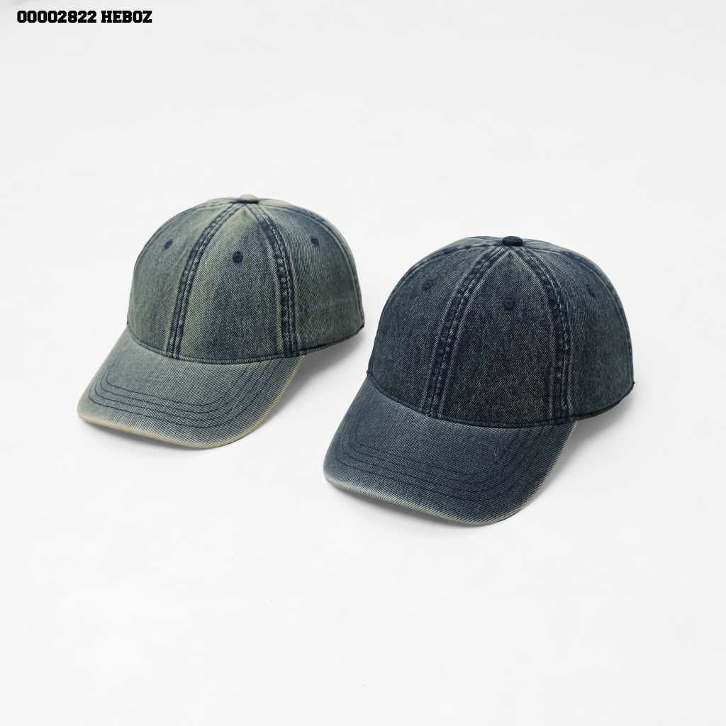[HẾN STORE MENSWEAR] Nón Denim Heboz 2M, nón lưỡi trai nam trơn basic - 00002822
