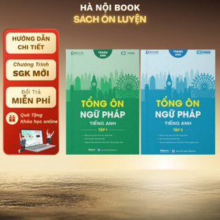Sách - Bản đặc biệt Sách Tổng ôn ngữ pháp Tiếng Anh cô Trang Anh (tập 1 + tập 2) - MB