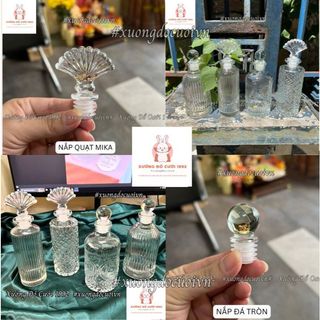 Nắp Chai Lọ Thủy Tinh/Mika Trang Trí Gia Tiên, Tiệc, Decor Studio, Nhà Cửa, Đựng Tinh Dầu, Nước Hoa