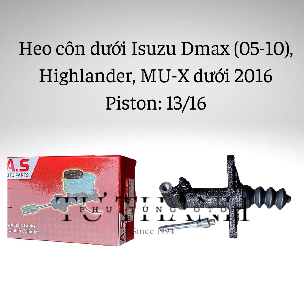 Heo côn dưới Isuzu Dmax (05-10), Hilander, Mu-X dưới 2016 - Hiệu A.S