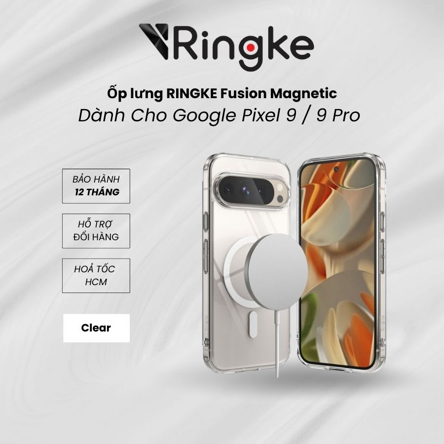 Ốp lưng Ringke Fusion Magnetic Google Pixel 9 / 9 Pro