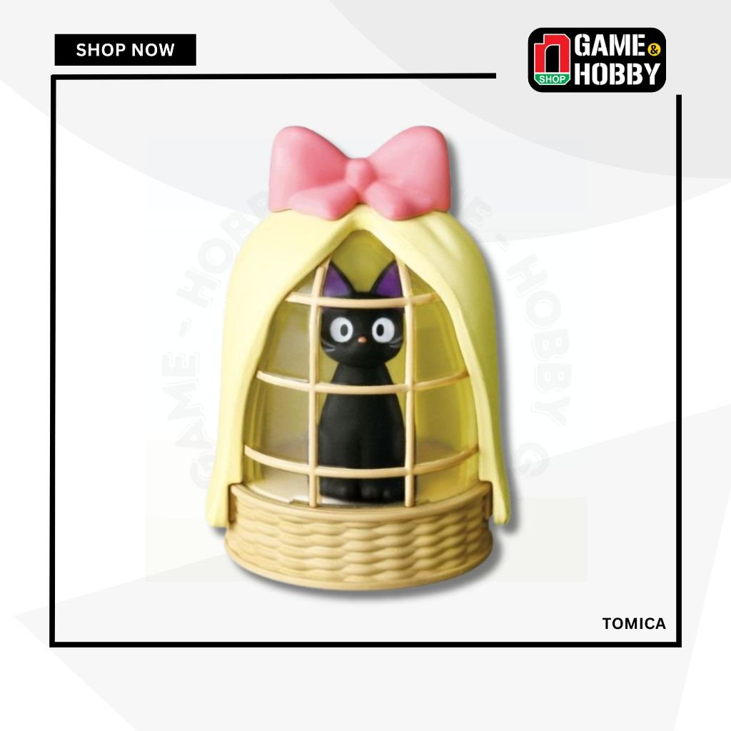 Dream Tomica Lots of Ghibli 06 Kiki’s Delivery Service Jiji - Sản phẩm chính hãng Takara Tomy