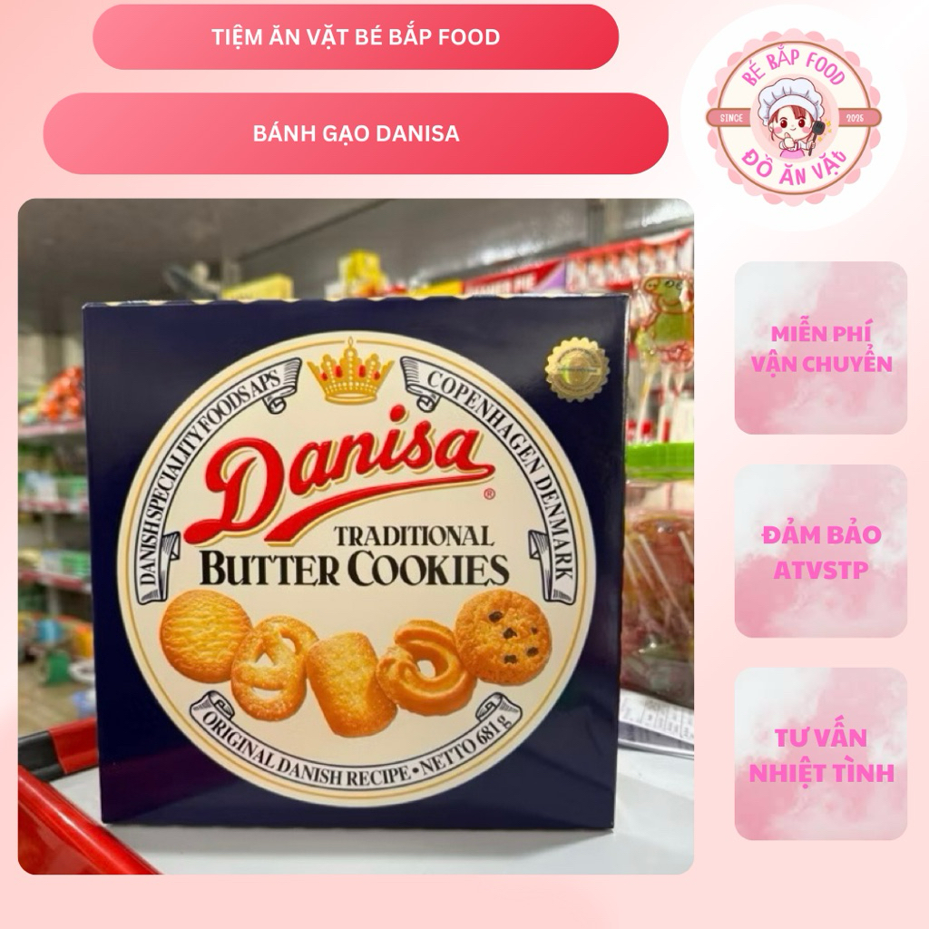 Bánh quy bơ Danisa 681g