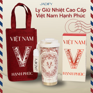 Ly Giữ Nhiệt Cao Cấp - Việt Nam Hạnh Phúc - Arty Cup Vietnam Happiness - 520ml - Jadify