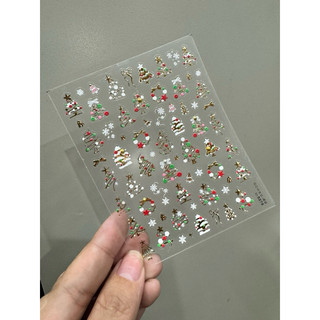 Sticker lụa 5D - Noel