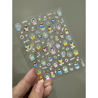 Sticker lụa 5D - Noel