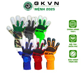 Găng tay thủ môn GKVN Mệnh 2025 mút Contact siêu dính.