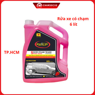  Nước rửa xe bột tuyết pallas độ bóng cao nhiều bọt 60 - 6 lít 