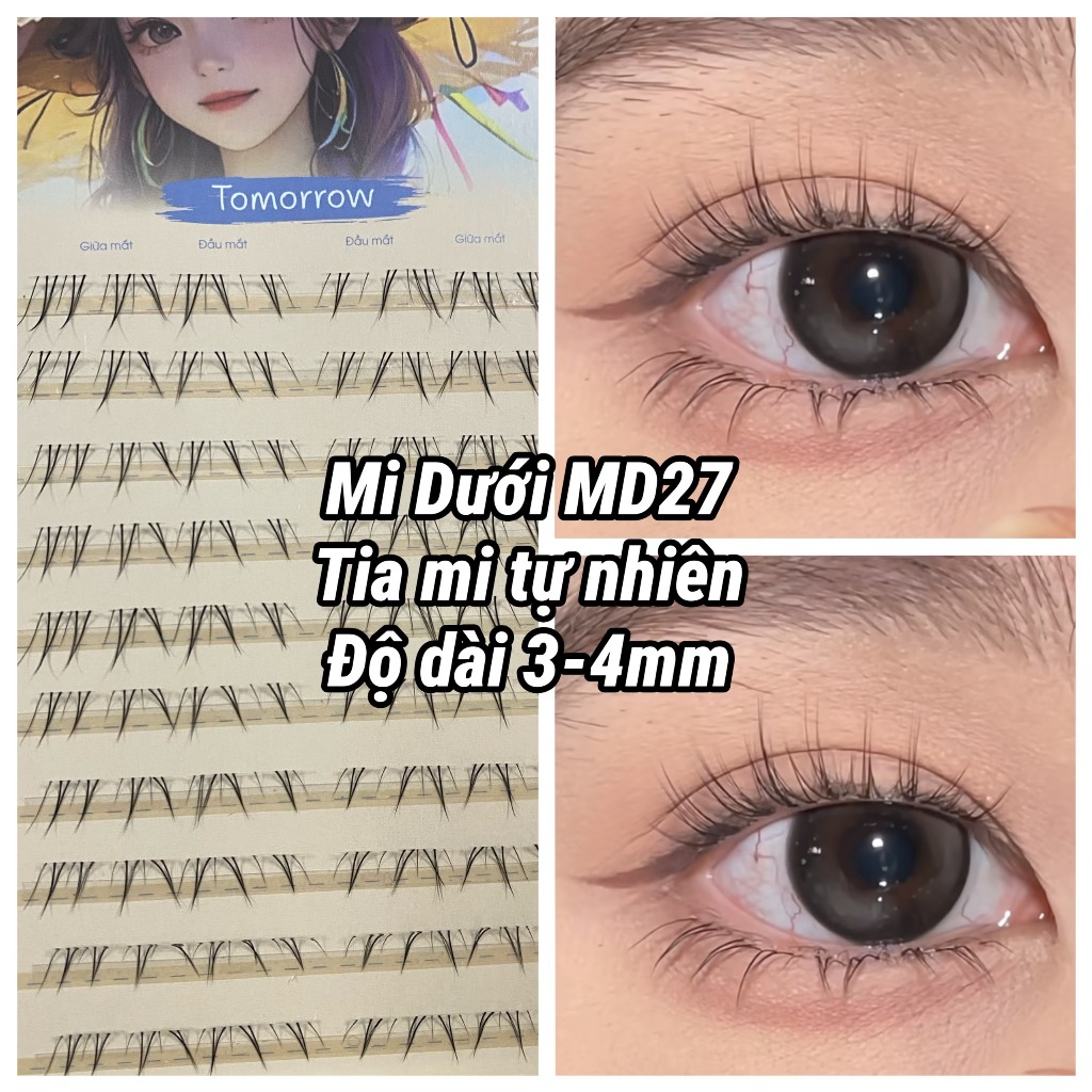 Mi Dưới Tomorrow- Mã Mới HOT Douyin, Độ Dài 3-4mm