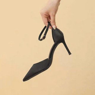 Giày cao gót basic da trơn cao 7cm LTC50 Sang trọng, quyến rũ duyên dáng