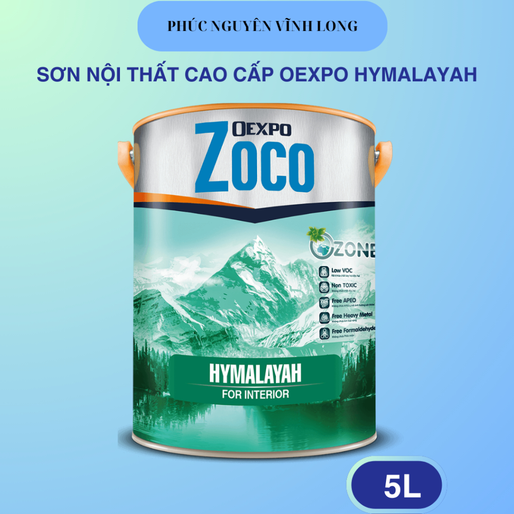 SƠN NỘI THẤT CAO CẤP OEXPO HYMALAYAH 5L[Chính Hãng]