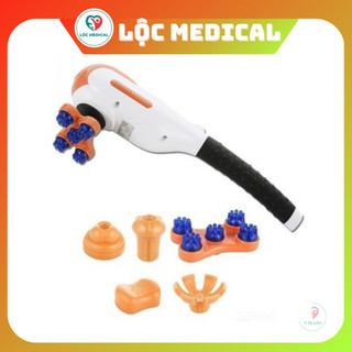  Máy Massage toàn thân cầm tay Hàn Quốc Mini Squirrel hoặc Squirrel Plus - 5 đầu chức năng   made in Korea  