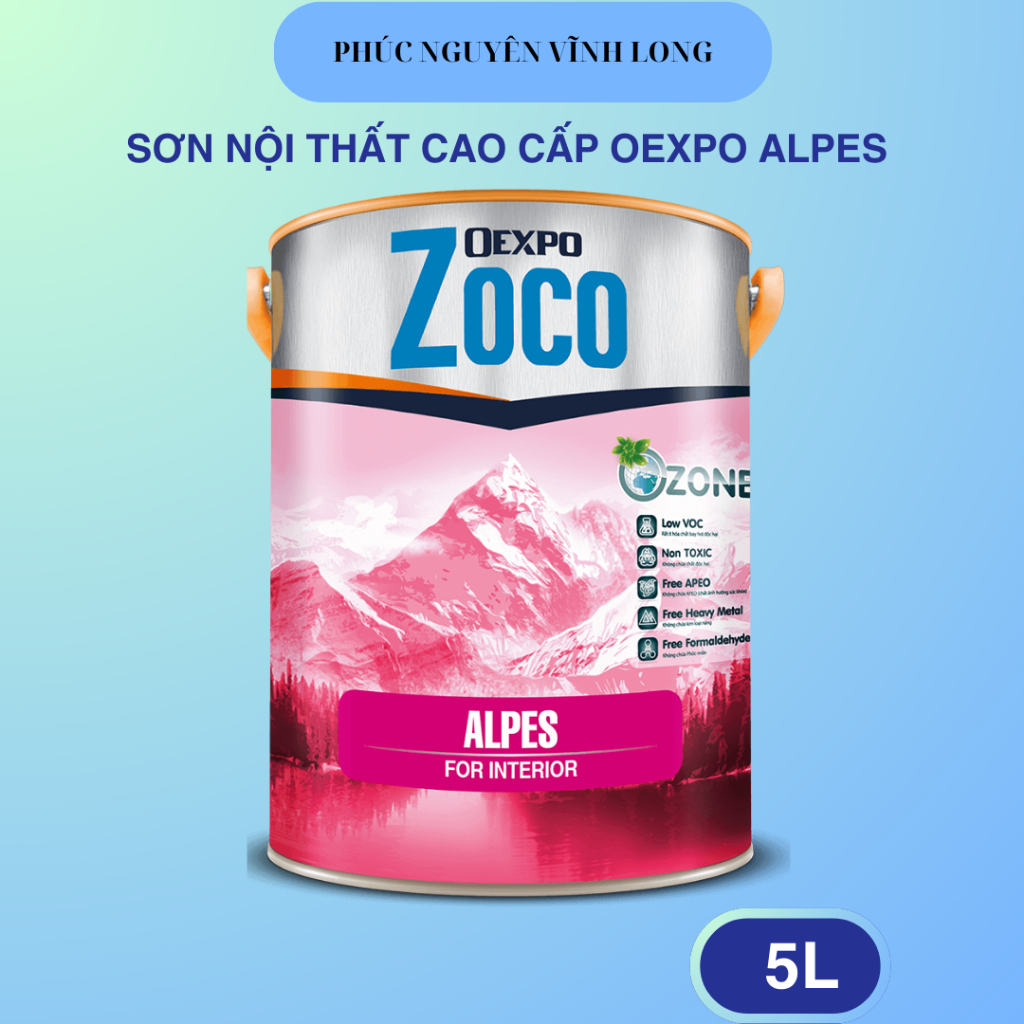 SƠN NỘI THẤT CAO CẤP OEXPO ALPES [Chính Hãng]