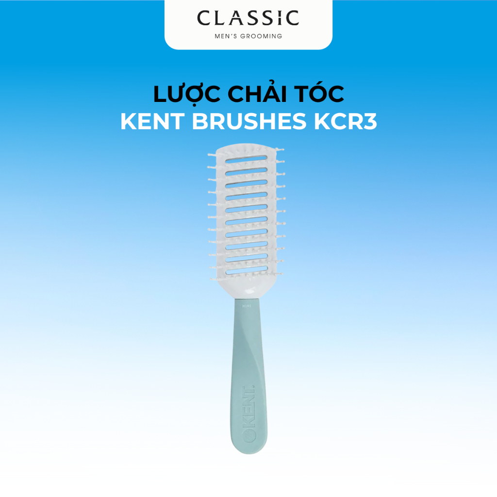 Lược Chải Tóc Kent Brushes Tunnel Vented Brush – KCR3