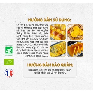 Bột bắp hữu cơ Bob's red mill/Markal