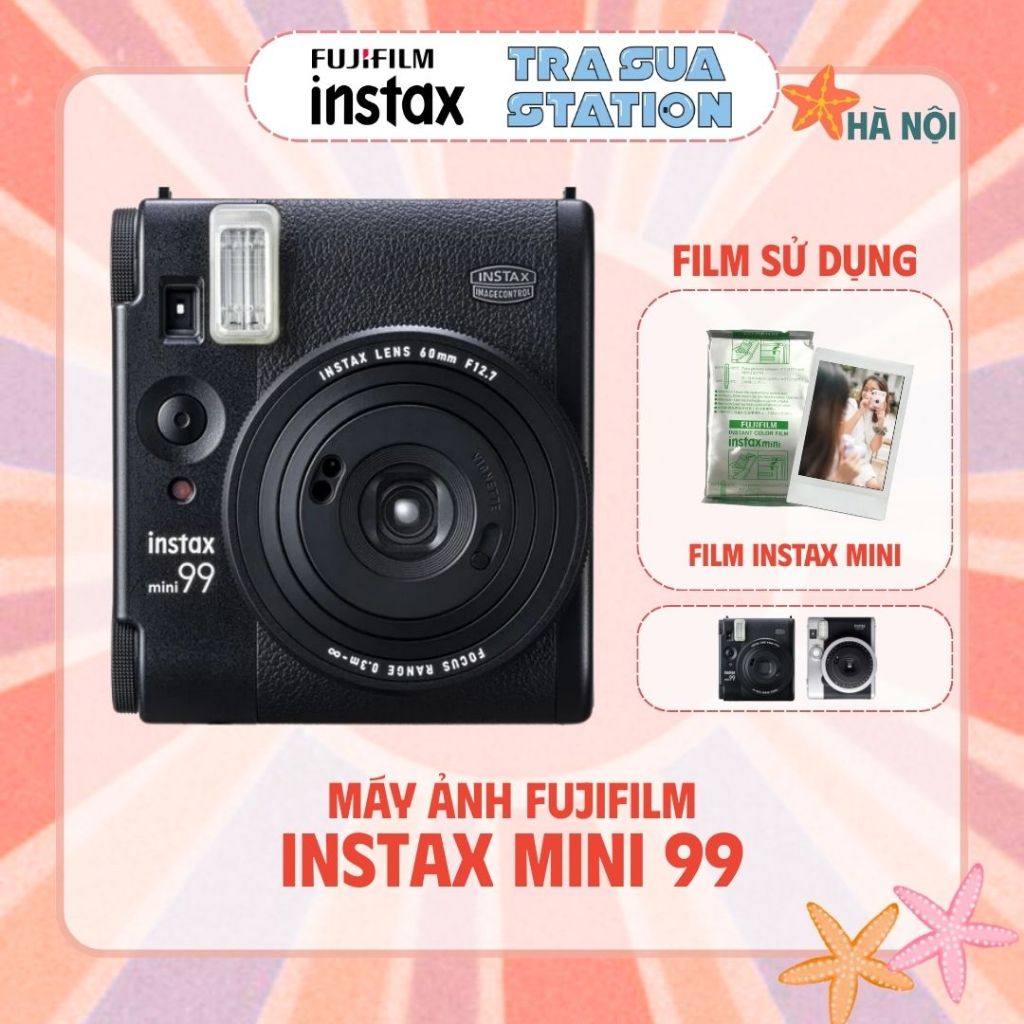 Instax Mini 99 - Mini 90 - Máy ảnh lấy ngay Fujifilm Chính hãng - Bảo hành chính hãng 1 năm