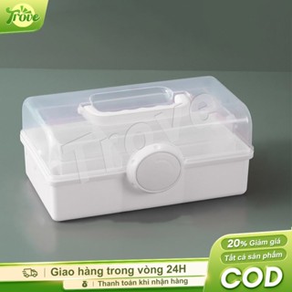  Trove Hộp Đựng Nhiều Tầng Trong Thuốc Gia Đình Có Tay Hộp nhựa đựng đồ đa năng Hộp đựng thuốc sơ cứu cỡ lớn 