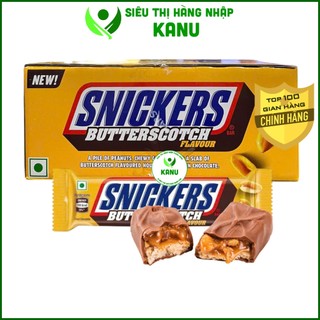   Hộp 15 thanh  Socola nhân bơ caramel đậu phộng Snickers 40g sô cô la ngon 